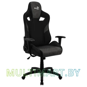 Кресло компьютерное AeroCool Count Iron Black (черный/серый) картинка 5